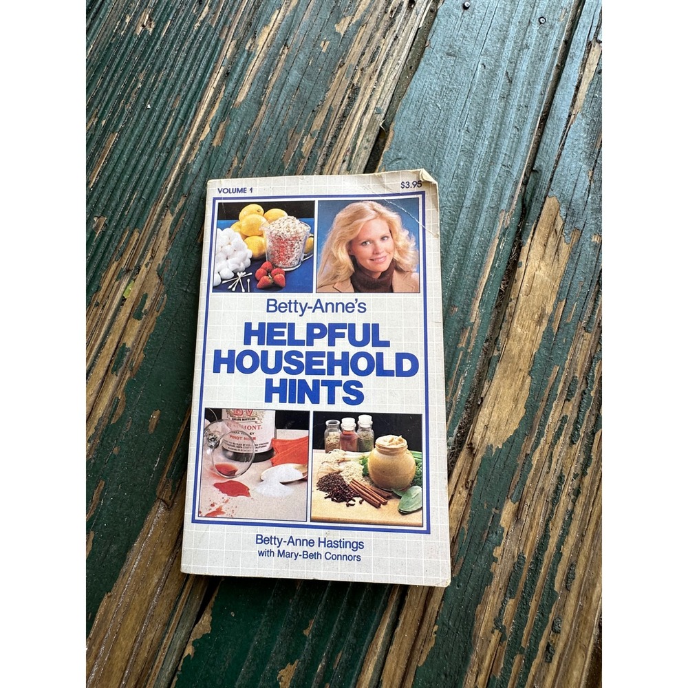 Betty-Annes Helpful Household Hints Vol 1‎ 1983 Ventura Books Vintage Paperback